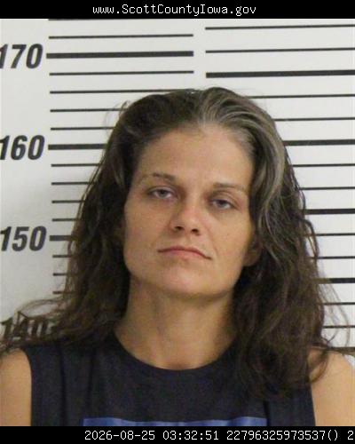 Booking photo of Melissa Schinckel
