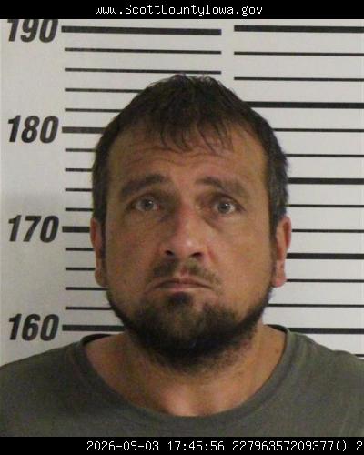 Booking photo of Brian Scott