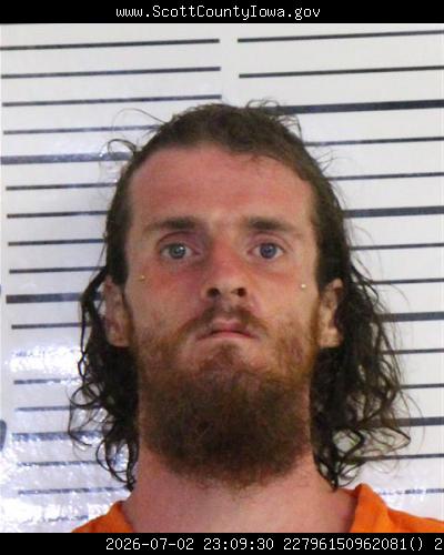 Booking photo of Zachery Jacobsen