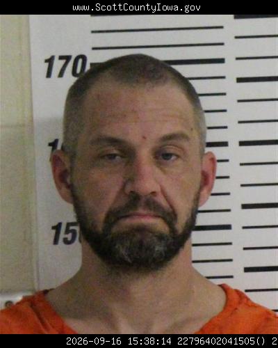 Booking photo of Andrew Martens