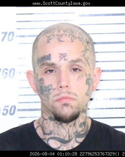 Booking photo of Christopher Schaffer