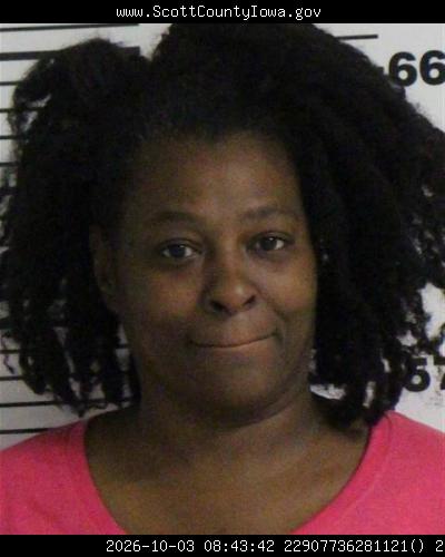 Calita Evans booking photo