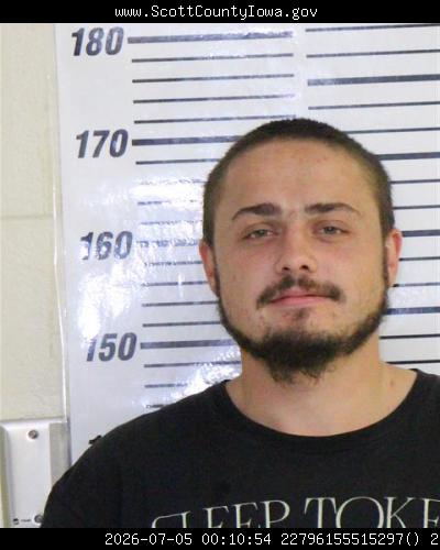 Booking photo of Jeremy Crutcher