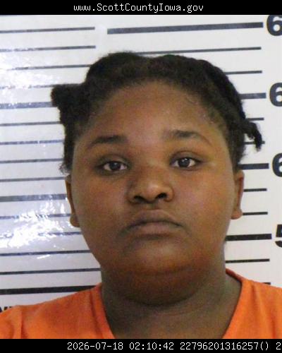 Booking photo of Tramiya Parrow