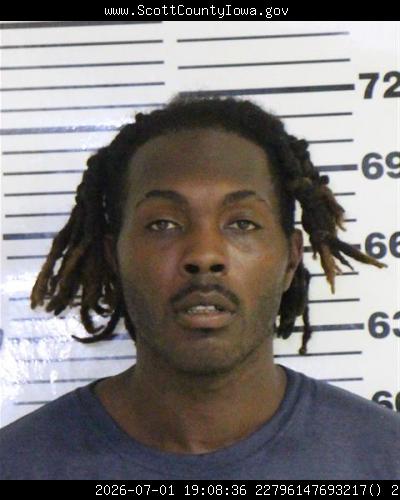 Booking photo of Donnell Brown