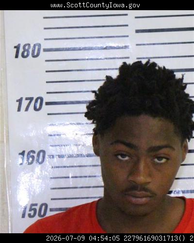 Booking photo of Isaiah Trueblood