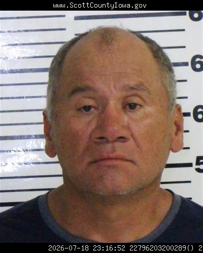 Booking photo of Raul Liendo