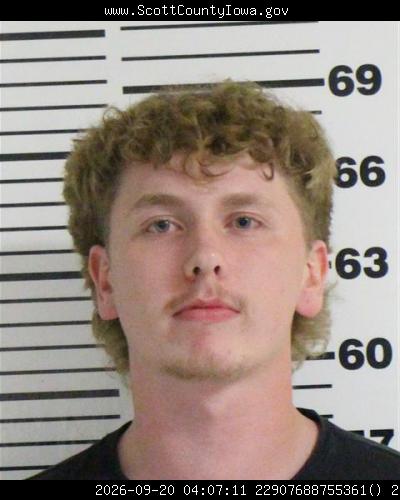 Booking photo of Collin Barnhill