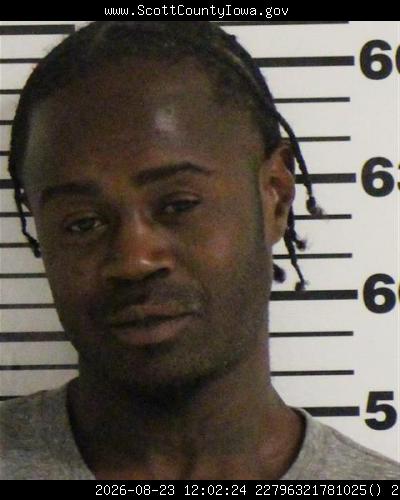 Booking photo of Dwayne Williams
