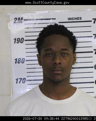Booking photo of Logan Howard