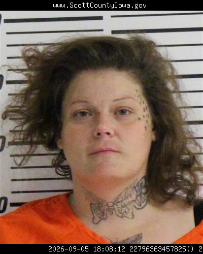 Booking photo of Jessica Wildermuth