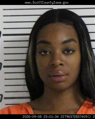 Booking photo of Taquayla Rucker