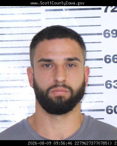 Booking photo of Adam Macksey