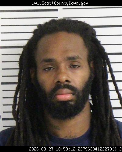 Booking photo of Marcus Starlin