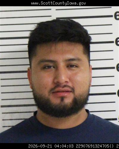 Booking photo of Mario Morales Sanchez