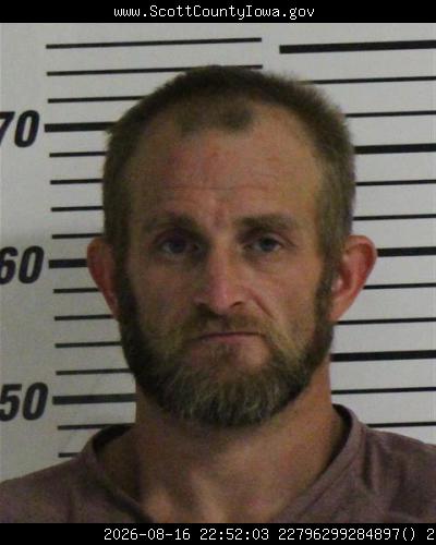 Booking photo of Andrew Bowman