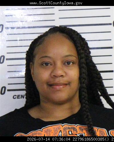 Booking photo of Nakeya Brown