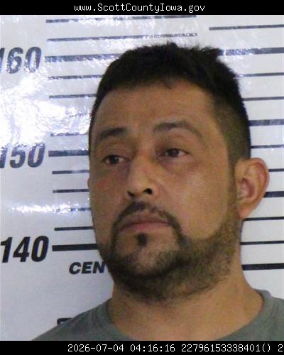 Booking photo of Mauricio Fonseca Alcantar
