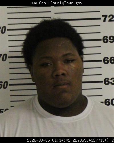 Booking photo of Demarion Hanes