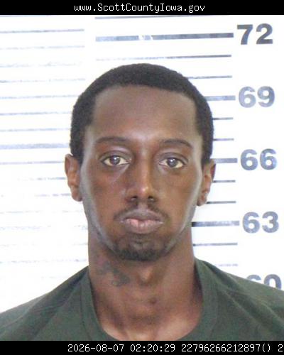 Booking photo of Damien Russell