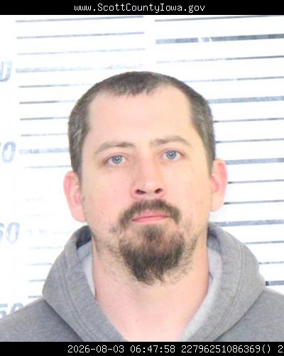 Booking photo of Cody Fischlein