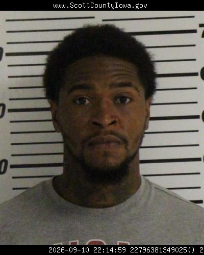 Booking photo of Travis Thomas