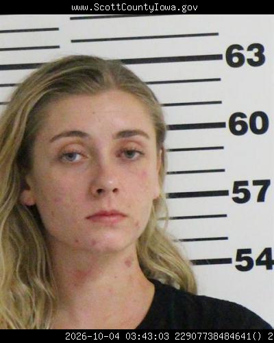 Aliyana Erwin booking photo