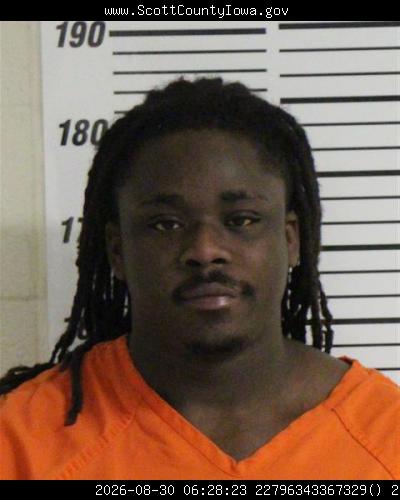 Booking photo of Tyreese Johnson