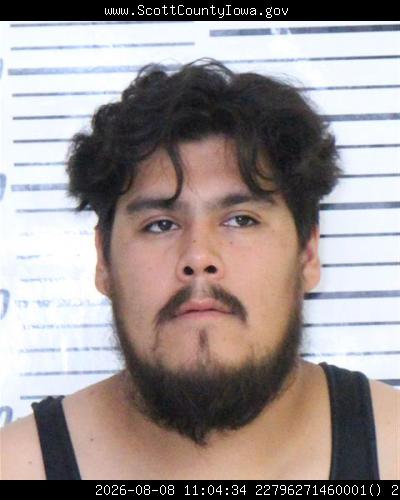 Booking photo of Daniel Moreno