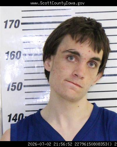 Booking photo of Noah Miller