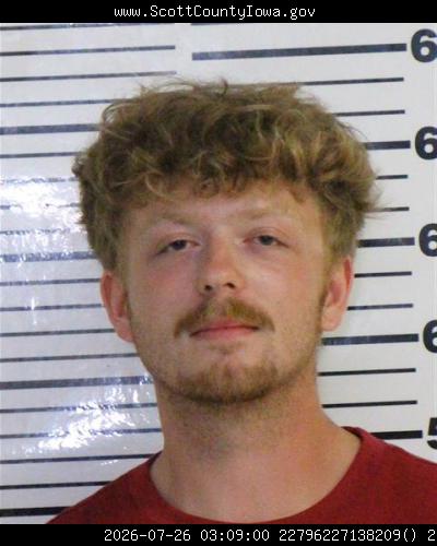 Booking photo of Rylan Baker