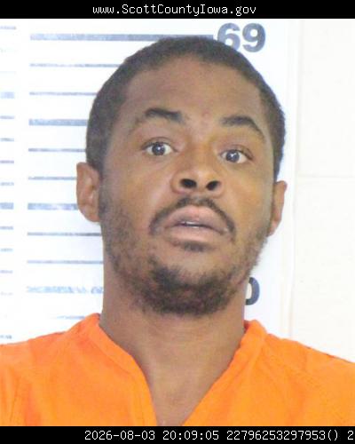 Booking photo of Deandre Brown