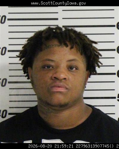 Booking photo of G'sani Bogan