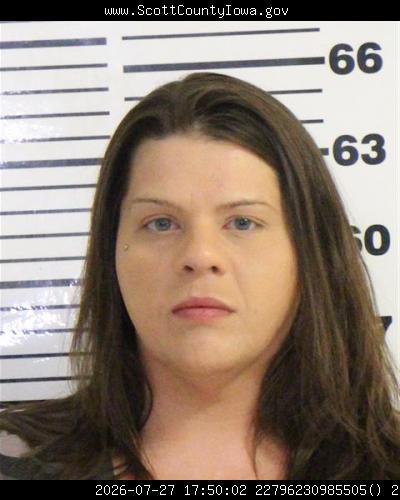Booking photo of Jessica Wagner