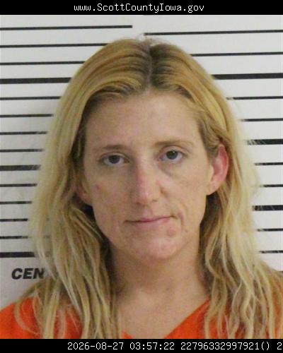 Booking photo of Jamie Clevenger