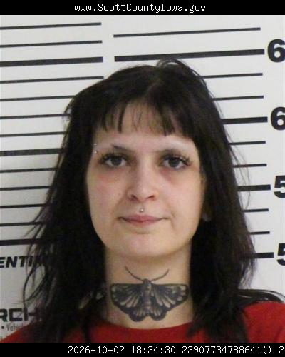 Kali Alexander booking photo