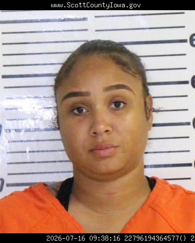 Booking photo of Mariah Anderson