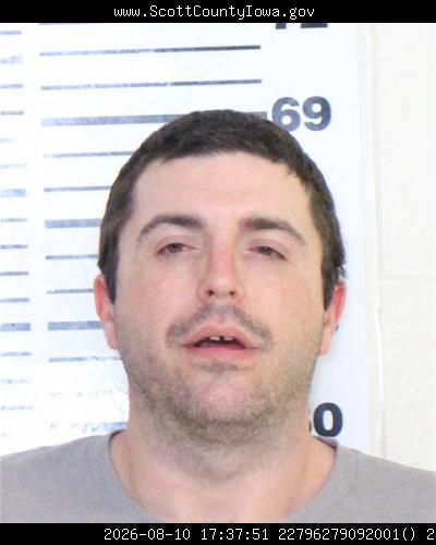 Booking photo of Joshua Bauer