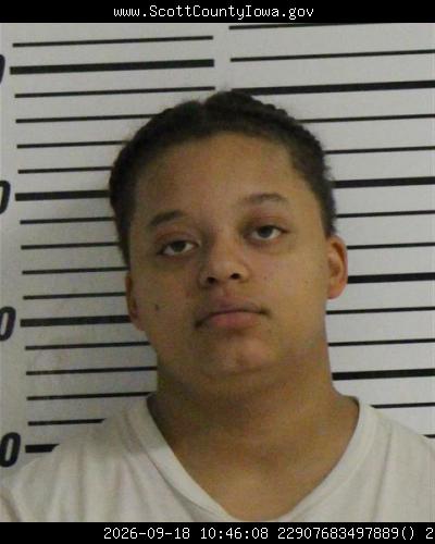 Booking photo of Talia Sissel-winfrey