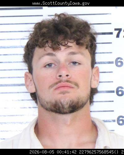 Booking photo of Cael Mccaulley