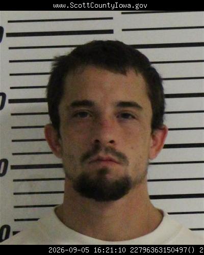 Booking photo of Beau Bunnell