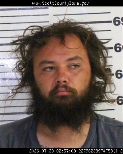 Booking photo of Aaron Woods