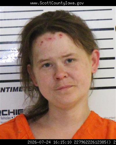 Booking photo of Molly Franzen-anglin