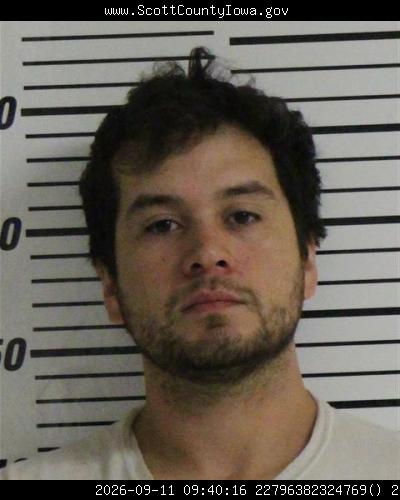 Booking photo of Cody Ponce
