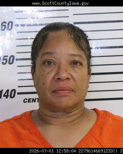 Booking photo of Sharon Davis