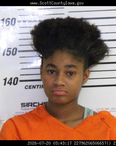 Booking photo of Kynia Marks