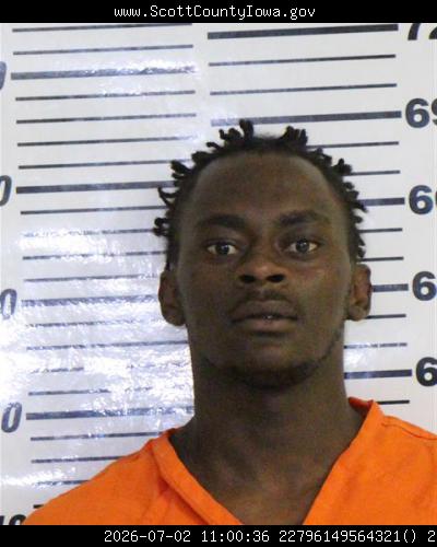 Booking photo of Kashosi Dedieu