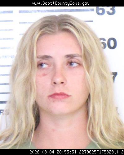 Booking photo of Aliyana Erwin