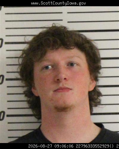 Booking photo of Tyler Roberts