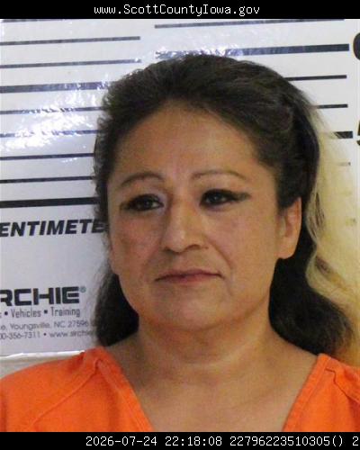 Booking photo of Mary Tapia De Moreno
